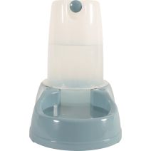 Distributeur d'eau antidérapant bleu acier contenance 3,5L